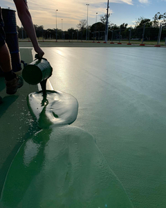 Professional Silicon PU Elastic Layer Pickleball Tennis Basketball Outdoor Courts Sports Surface Flooring