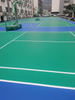 Silicon PU Coating Sports Court Flooring Rubber Silicone PU Sports Flooring Pickleball Court