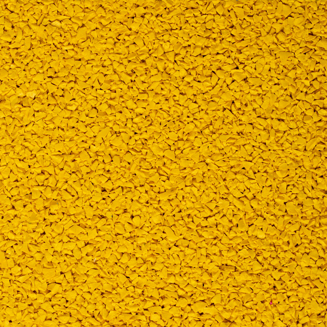 EPDM Rubber Granules Yellow Color System