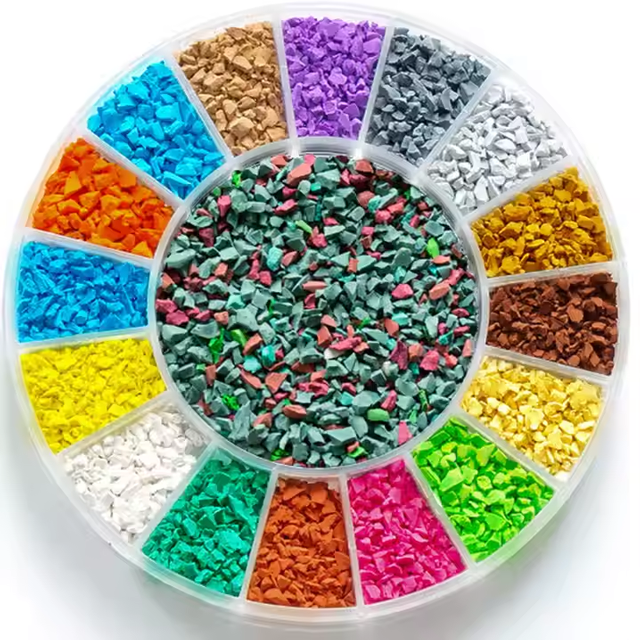 Safety Surface EPDM Durable Wet Pour Rubber Flooring for Playgrounds