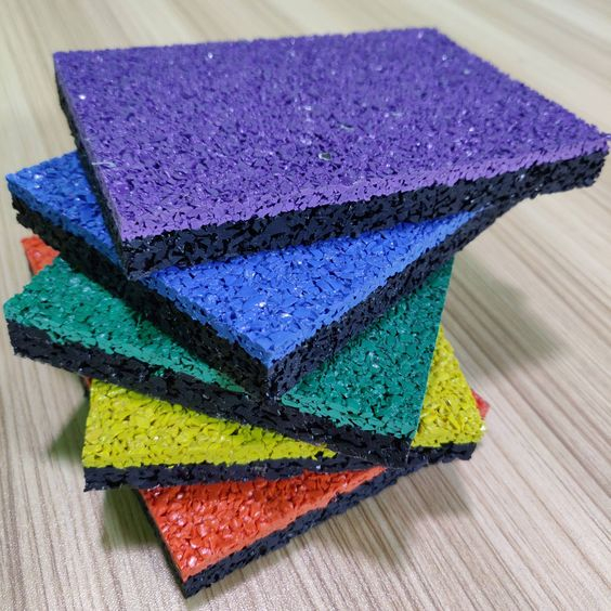 High Quality Multi-Purpose EPDM Rubber Granules, Uniform Size for Multiple Projects And Landscaping with Vibrant Colors