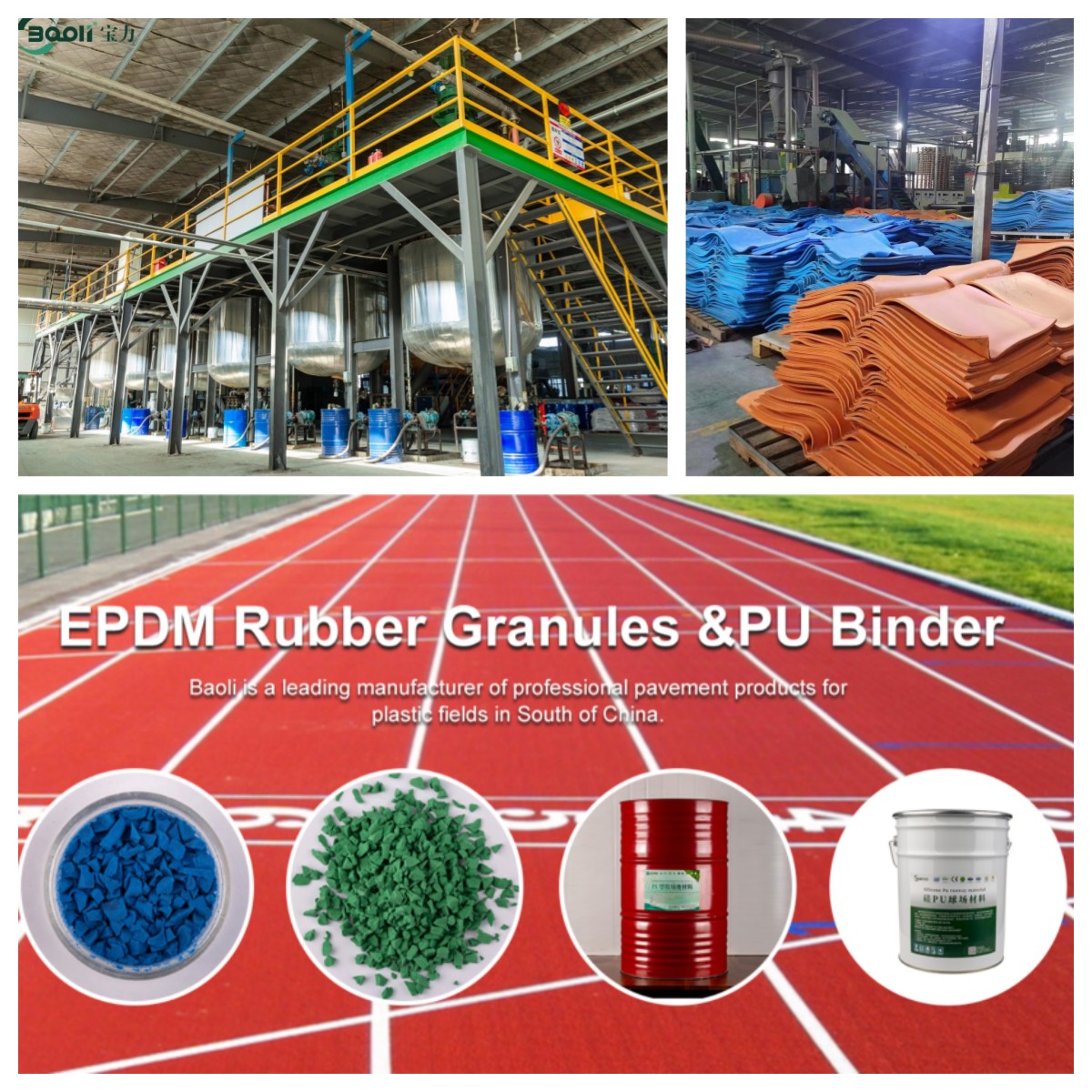 Sports Track Adhesive Polyurethane Binder 