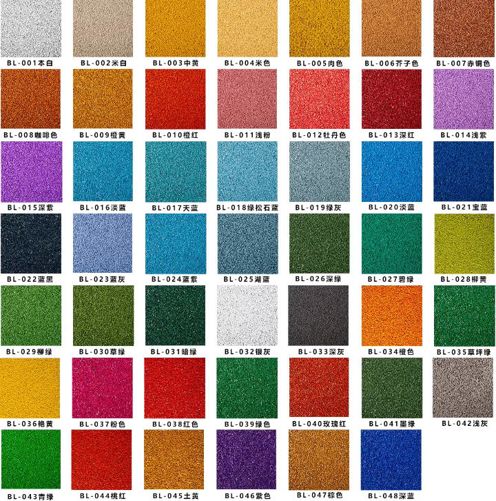1-5MM Size Soft Outdoor Rubber Flooring Surface Material Color Epdm Granules Factory Price