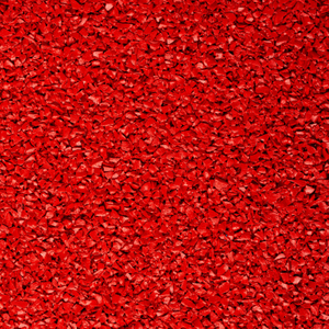 EPDM Rubber Granules Red Color System