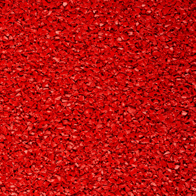 EPDM Rubber Granules Red Color System