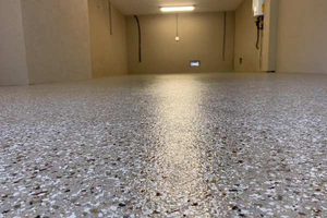 Polyaspartic Flakes Floor Coating