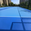 Silicon PU Coating Sports Court Flooring Rubber Silicone PU Sports Flooring Pickleball Court
