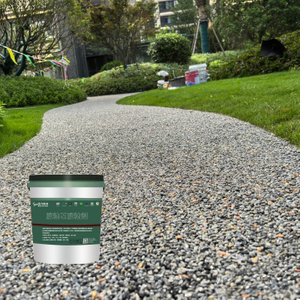 Aromatic PU Resin Bound Pour Anti-Slip Waterproof Performance for Washed Stone and Grave Driveway Patio