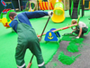 High Elastic EPDM Rubber Granules Cushion Waterproof Anti Slip Outdoor Flooring Gym Floor Mat Playground UV Resistant