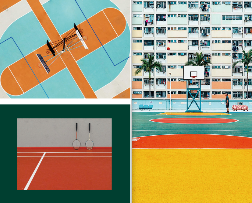 Advanced sports surface coating series, water‑based PU SPU finish coat and permeable topcoat for basketball and badminton court projects