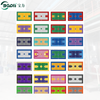 Baoli brand Silicon PU basketball court color options, 24+ customizable palettes for venue aesthetics